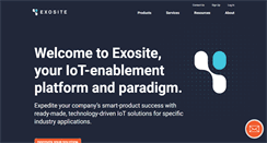 Desktop Screenshot of exosite.com